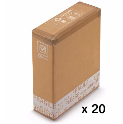 Lot de 20 emballages de 3 Cols (60 cols)