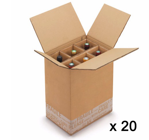 Lot de 20 emballages de 6 Cols (120 cols)